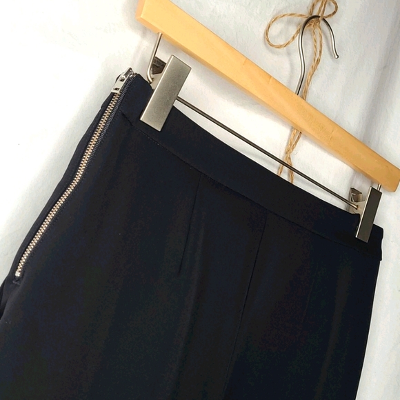 Wilfred Black Wide-leg Cropped Pants - Picture 4 of 7